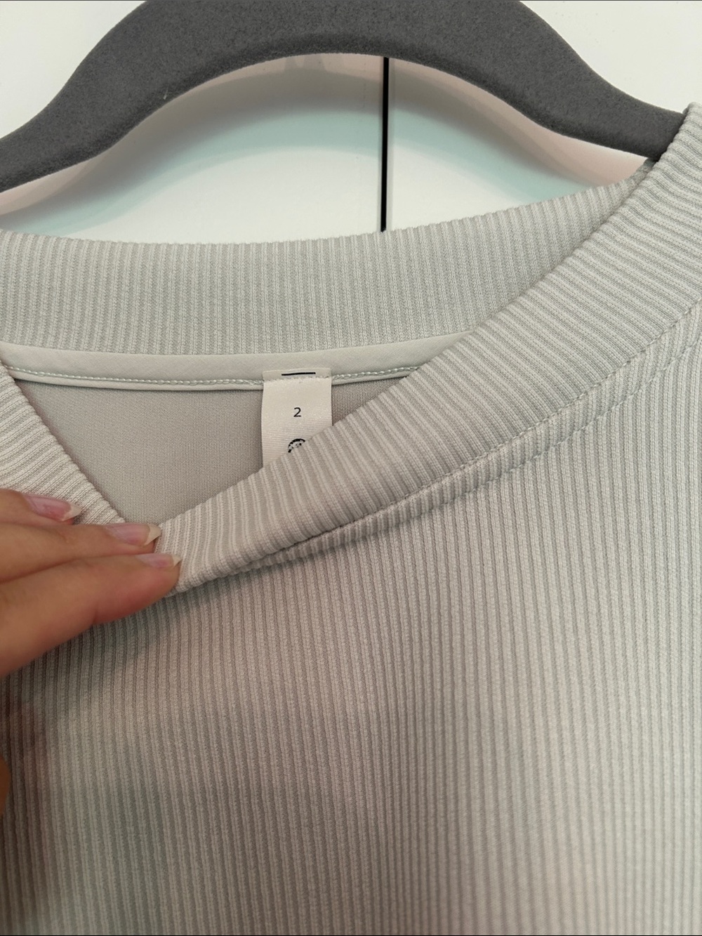Lululemon athletica Cropped Ribbed pullover - Picture 4 of 5